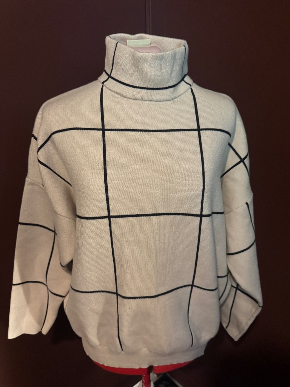 Vintage/Mod Inspired Turtleneck Sweater